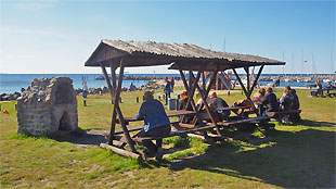 öffentlicher Grillplatz in Timmendorf-Strand