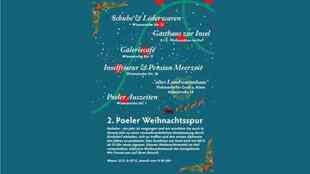 2. Poeler Weihnachtsspur 2. Poeler Weihnachtsspur