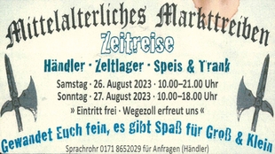 Mittelalterliches Markttreiben Mittelalterliches Markttreiben